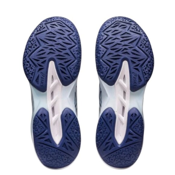 Womens Asics Blast FF 3 Sky/Indigo Blue Court Shoes Size 8.5 1072A080-400 - Picture 5 of 7